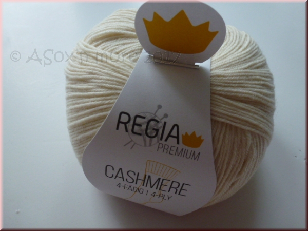 Regia Premium Cashmere - Strumpfwolle 4-fach